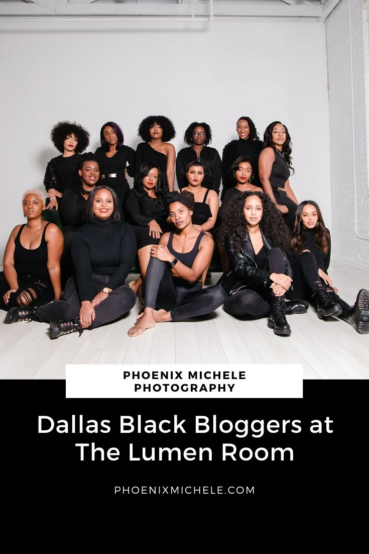 Dallas Black Bloggers Photoshoot at The Lumen Room - Dallas
